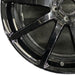 20" MERCEDES S-CLASS 14 222 Type; S63 20x8.5 10 spoke black Original OEM Wheel - Back View