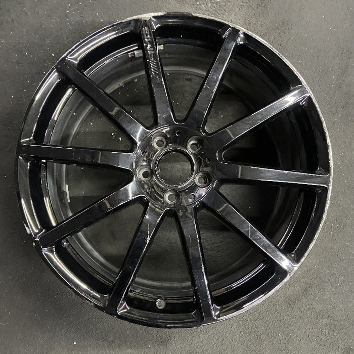 20" MERCEDES S-CLASS 14 222 Type; S63 20x8.5 10 spoke black Original OEM Wheel - Additional View