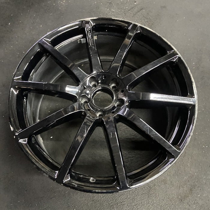 20" MERCEDES S-CLASS 14 222 Type; S63 20x8.5 10 spoke black Original OEM Wheel - View 7