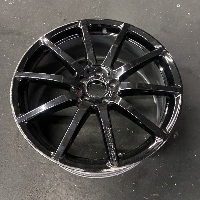 20" MERCEDES S-CLASS 14 222 Type; S63 20x8.5 10 spoke black Original OEM Wheel - View 8