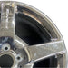 17" MERCEDES CLK 05 209 Type; CLK500 17x7.5 5 spoke frt Original OEM Wheel Rim - Side Profile