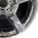 17" MERCEDES CLK 05 209 Type; CLK500 17x7.5 5 spoke frt Original OEM Wheel Rim - Close-Up Detail