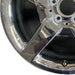17" MERCEDES CLK 05 209 Type; CLK500 17x7.5 5 spoke frt Original OEM Wheel Rim - Back View