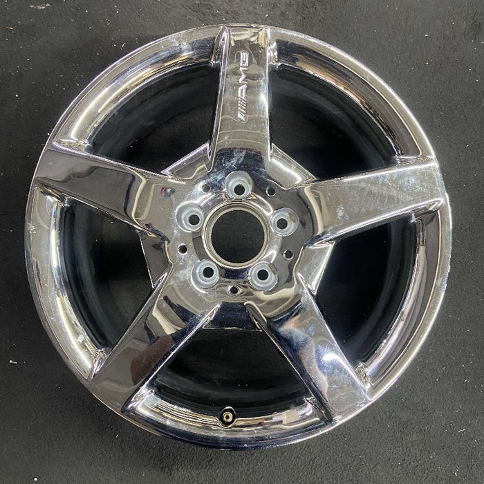 17" MERCEDES CLK 05 209 Type; CLK500 17x7.5 5 spoke frt Original OEM Wheel Rim - Additional View