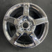 17" MERCEDES CLK 05 209 Type; CLK500 17x7.5 5 spoke frt Original OEM Wheel Rim - Additional View