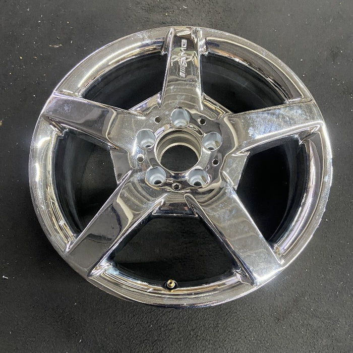 17" MERCEDES CLK 05 209 Type; CLK500 17x7.5 5 spoke frt Original OEM Wheel Rim - View 7