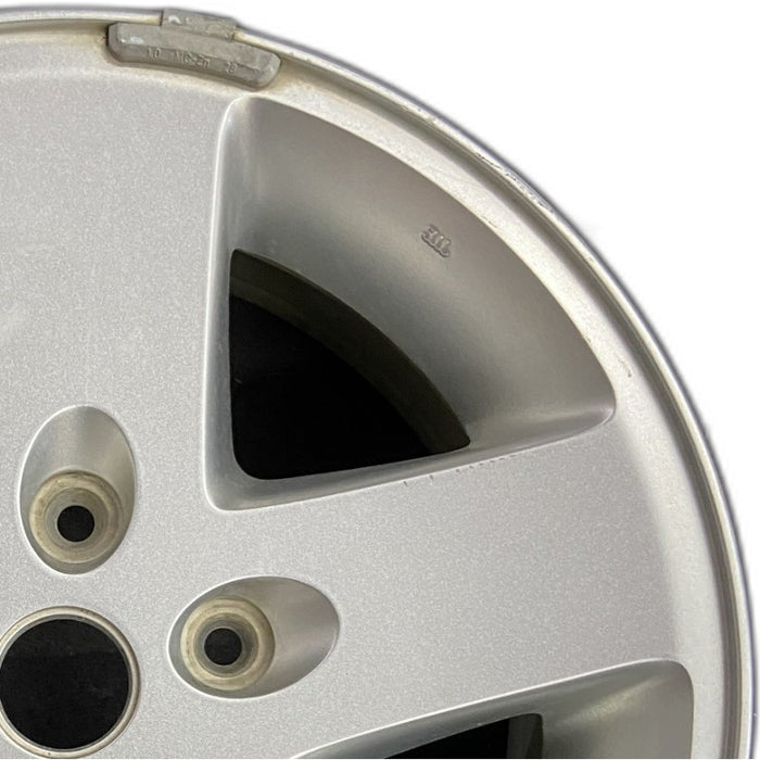 17" WRANGLER 07-08 17x7.5 silver Original OEM Wheel Rim - Side Profile