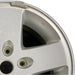 17" WRANGLER 07-08 17x7.5 silver Original OEM Wheel Rim - Side Profile