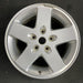 17" WRANGLER 07-08 17x7.5, silver Original OEM Wheel Rim - Angle View