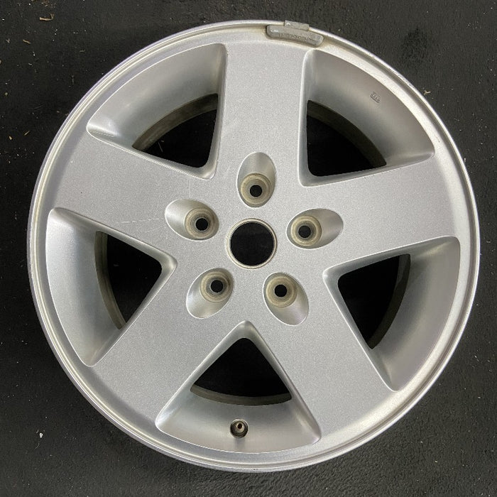 17" WRANGLER 07-08 17x7.5 silver Original OEM Wheel Rim - Additional View