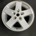 17" WRANGLER 07-08 17x7.5, silver Original OEM Wheel Rim - Side Profile