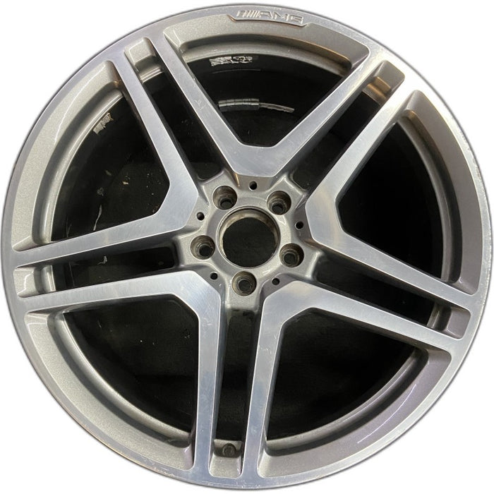 20" MERCEDES CL-CLASS 13-14 216 Type; CL63 20x9.5 10 spoke 5 pairs accent - Front View