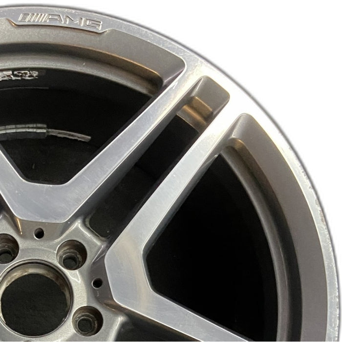 20" MERCEDES CL-CLASS 13-14 216 Type; CL63 20x9.5 10 spoke 5 pairs accent - Side Profile