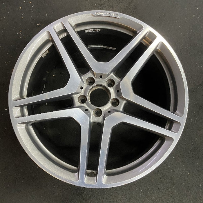 20" MERCEDES CL-CLASS 13-14 216 Type; CL63 20x9.5 10 spoke 5 pairs accent - Additional View