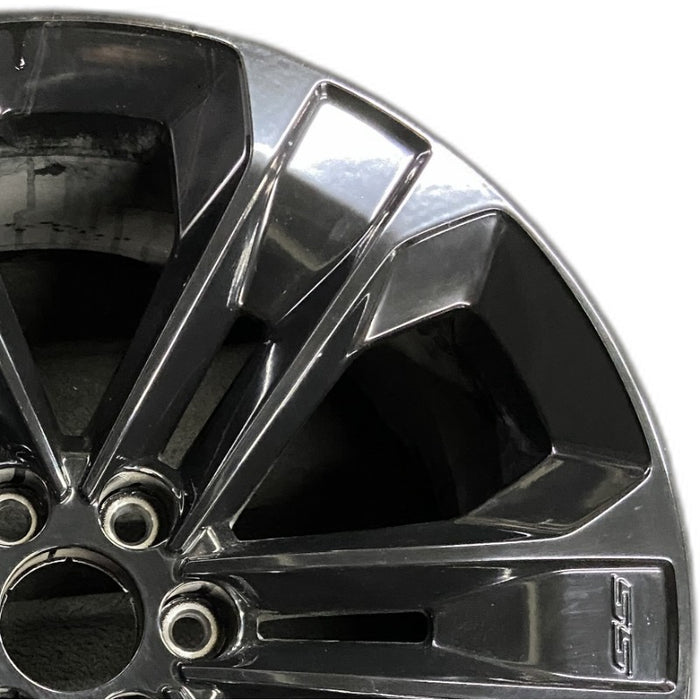 22" BLAZER EV 24 22x9.5 opt PHY Original OEM Wheel Rim - Side Profile