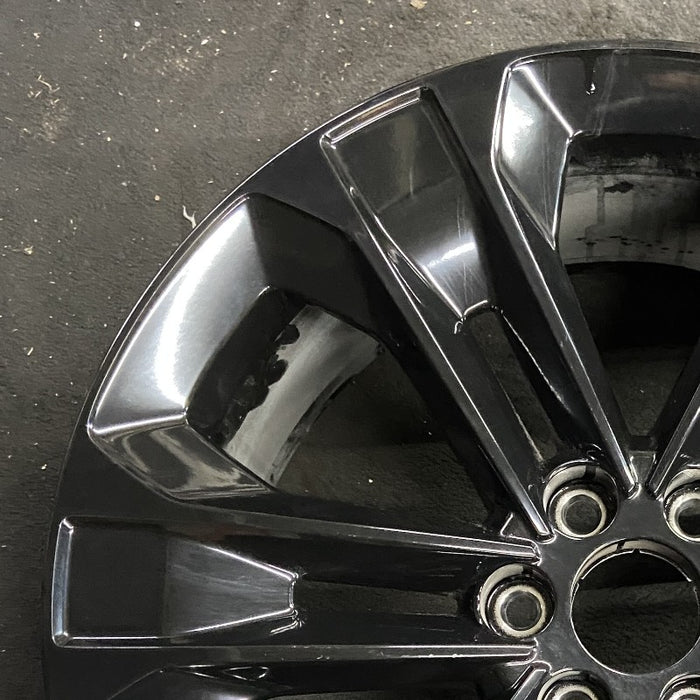 22" BLAZER EV 24 22x9.5 opt PHY Original OEM Wheel Rim - Side Profile