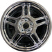 17" MERCEDES C-CLASS 02-04 203 Type; C32 Sdn 17x8.5 rear Original OEM Wheel Rim - Front View