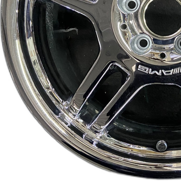 17" MERCEDES C-CLASS 02-04 203 Type; C32 Sdn 17x8.5 rear Original OEM Wheel Rim - Back View