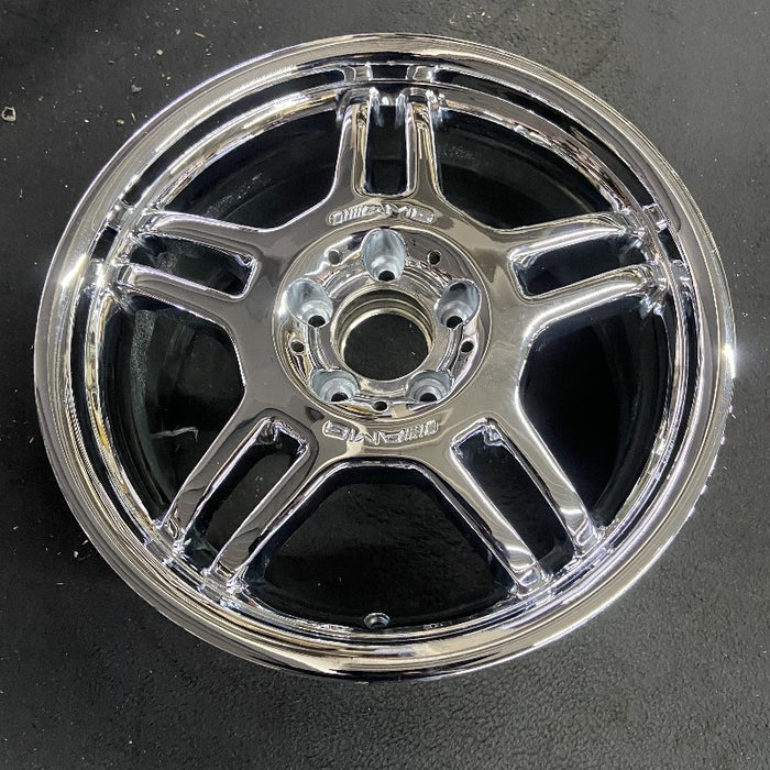 17" MERCEDES C-CLASS 02-04 203 Type; C32 Sdn 17x8.5 rear Original OEM Wheel Rim - View 7
