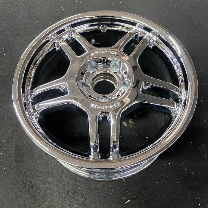 17" MERCEDES C-CLASS 02-04 203 Type; C32 Sdn 17x8.5 rear Original OEM Wheel Rim - View 8
