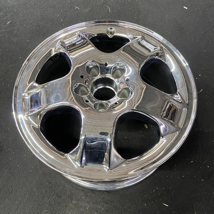 17" MERCEDES ML-CLASS 02-03 163 Type; ML320 17x8 5 spoke Original OEM Wheel Rim - View 8