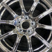 17" MERCEDES SLK 05-07 171 Type; SLK350 17x8.5 rear 10 spoke Original OEM Wheel - Angle View