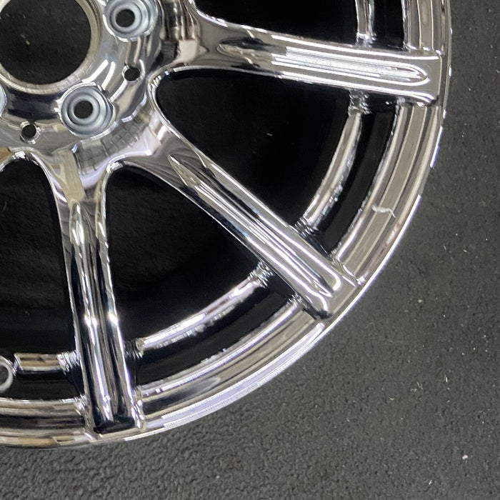 17" MERCEDES SLK 05-07 171 Type; SLK350 17x8.5 rear 10 spoke Original OEM Wheel - Back View