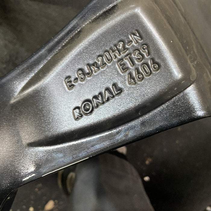 20" AUDI Q5 22-24 20x8 alloy 5 spoke machined single spoke Original OEM Wheel Rim