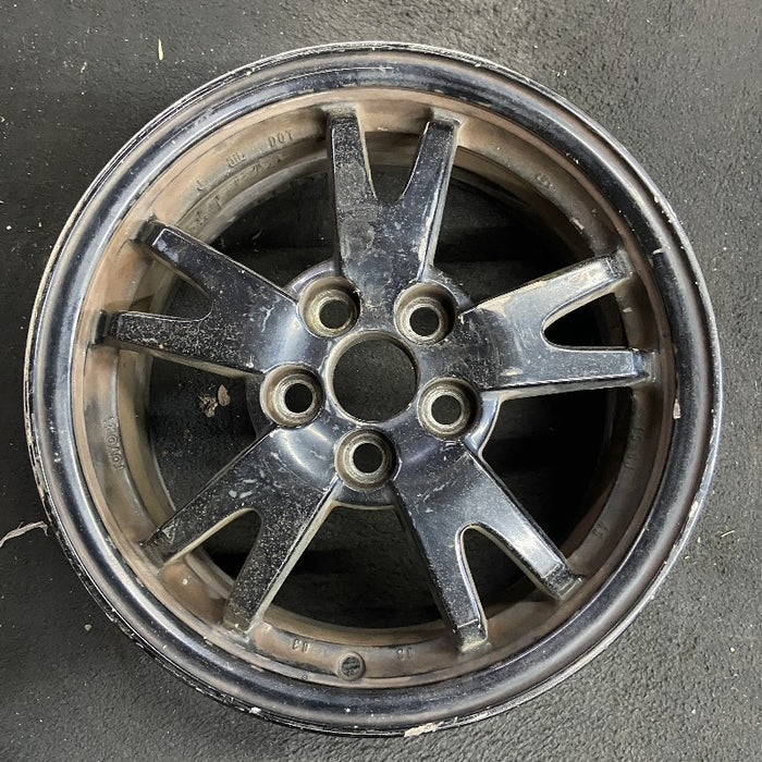15" PRIUS 10-11 15x6 alloy 5 split spoke black Original OEM Wheel Rim