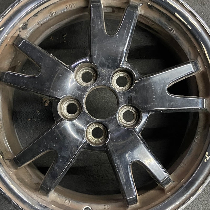 15" PRIUS 10-11 15x6 alloy 5 split spoke black Original OEM Wheel Rim