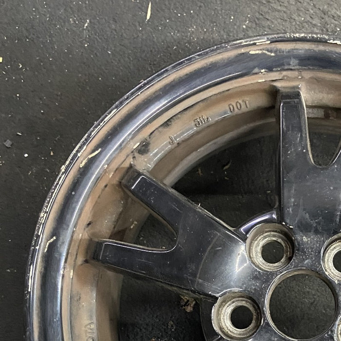 15" PRIUS 10-11 15x6 alloy 5 split spoke black Original OEM Wheel Rim