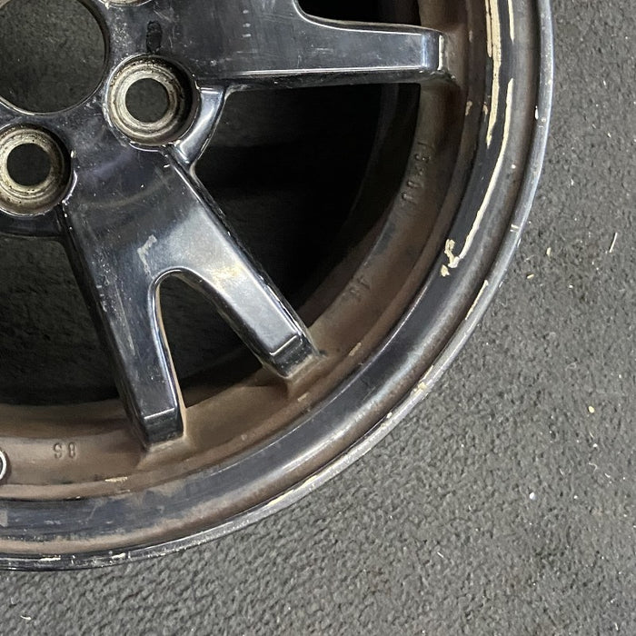 15" PRIUS 10-11 15x6 alloy 5 split spoke black Original OEM Wheel Rim