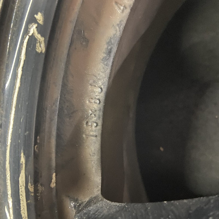 15" PRIUS 10-11 15x6 alloy 5 split spoke black Original OEM Wheel Rim