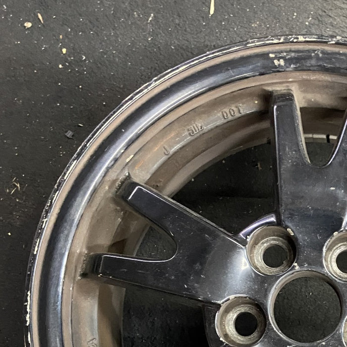 15" PRIUS 10-11 15x6 alloy 5 split spoke black Original OEM Wheel Rim