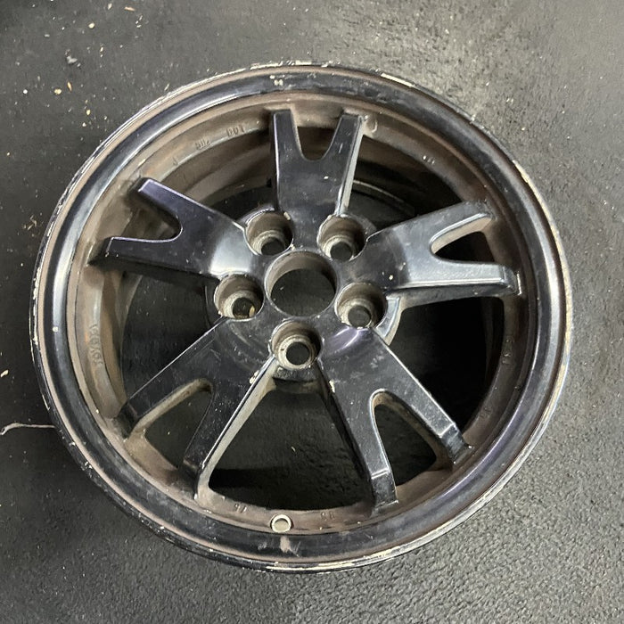 15" PRIUS 10-11 15x6 alloy 5 split spoke black Original OEM Wheel Rim