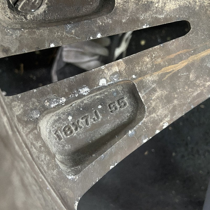 18" SANTA FE 10-12 18x7 alloy 10 spoke Original OEM Wheel Rim