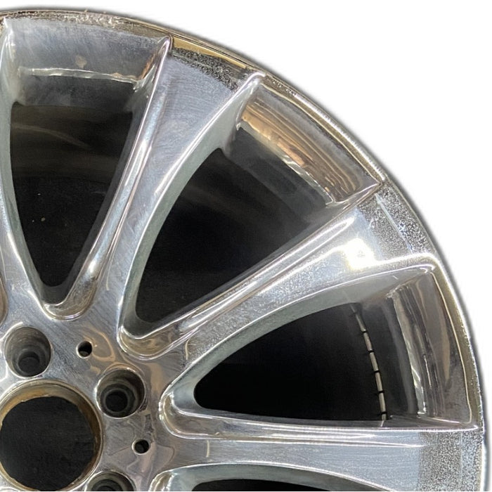 20" MERCEDES CL-CLASS 12-14 216 Type; CL600 20x8.5 10 spoke Original OEM Wheel - Side Profile