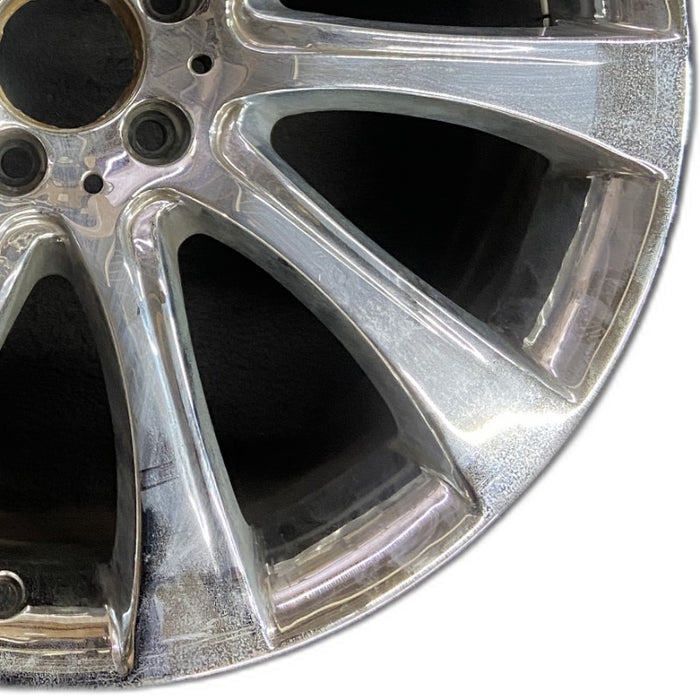 20" MERCEDES CL-CLASS 12-14 216 Type; CL600 20x8.5 10 spoke Original OEM Wheel - Close-Up Detail
