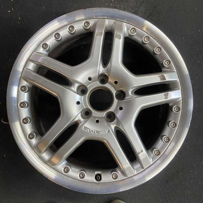 18" MERCEDES SLK 06 171 Type; SLK55 18x7.5 frt 10 spoke Original OEM Wheel Rim - Front View