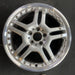 18" MERCEDES SLK 06 171 Type; SLK55 18x7.5 frt 10 spoke Original OEM Wheel Rim - Front View