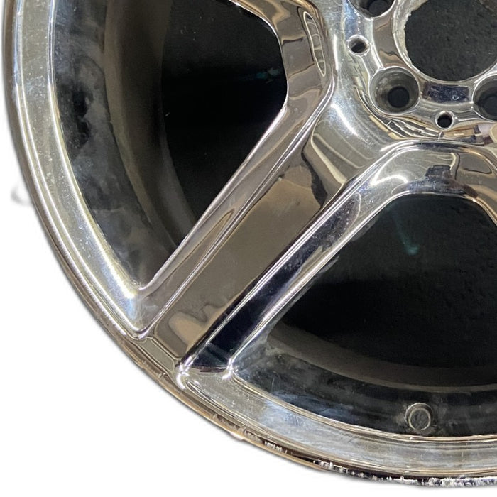20" MERCEDES CL-CLASS 08 216 Type; CL65 20x9.5 5 spoke Original OEM Wheel Rim - Back View