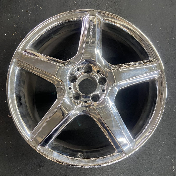 20" MERCEDES CL-CLASS 08 216 Type; CL65 20x9.5 5 spoke Original OEM Wheel Rim - Additional View