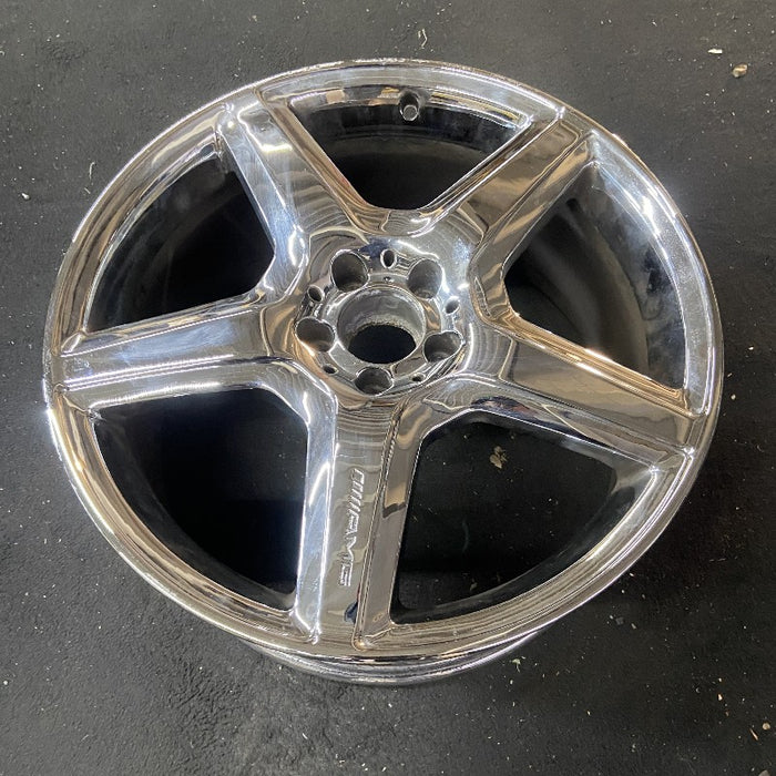20" MERCEDES CL-CLASS 08 216 Type; CL65 20x9.5 5 spoke Original OEM Wheel Rim - View 8