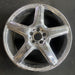 20" MERCEDES CL-CLASS 08 216 Type; CL65 20x9.5 5 spoke Original OEM Wheel Rim - Front View