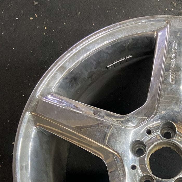 20" MERCEDES CL-CLASS 08 216 Type; CL65 20x9.5 5 spoke Original OEM Wheel Rim - Side Profile