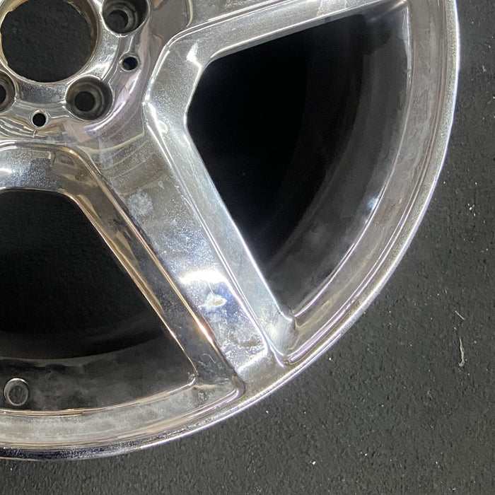 20" MERCEDES CL-CLASS 08 216 Type; CL65 20x9.5 5 spoke Original OEM Wheel Rim - Back View