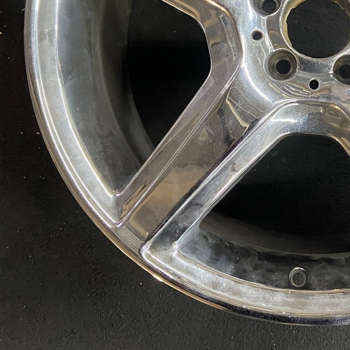 20" MERCEDES CL-CLASS 08 216 Type; CL65 20x9.5 5 spoke Original OEM Wheel Rim - Additional View