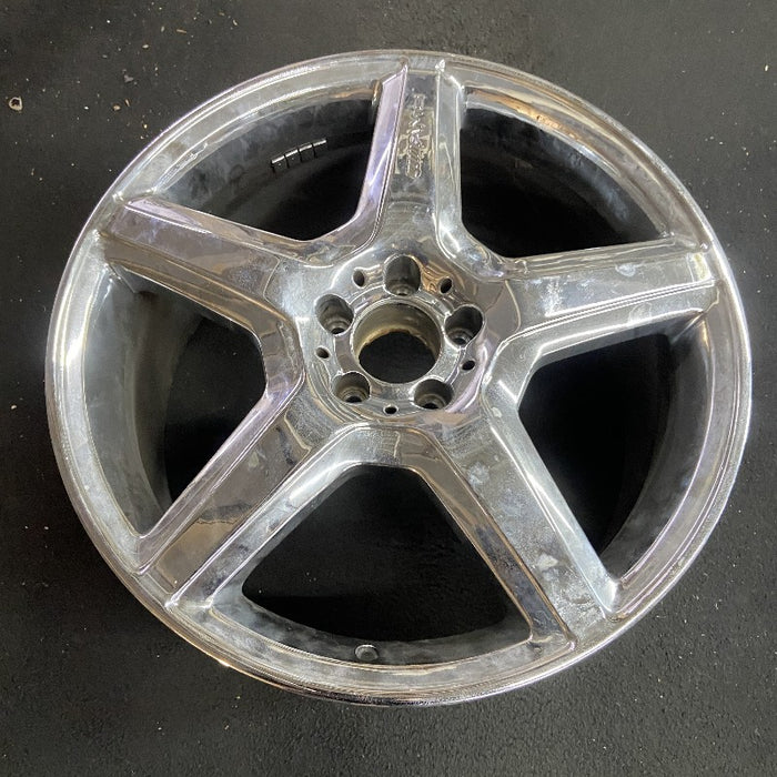 20" MERCEDES CL-CLASS 08 216 Type; CL65 20x9.5 5 spoke Original OEM Wheel Rim - View 7