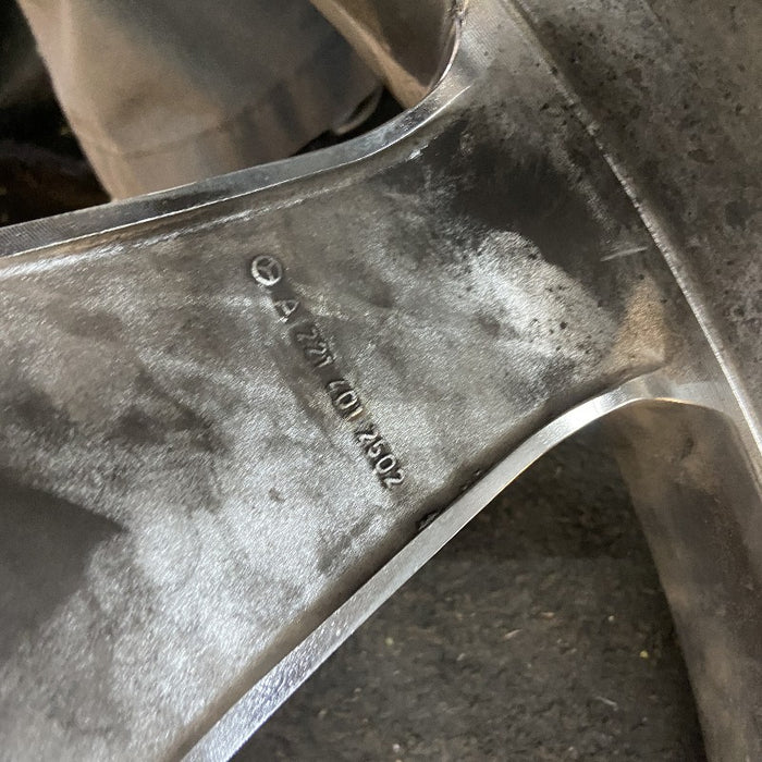 20" MERCEDES CL-CLASS 08 216 Type; CL65 20x9.5 5 spoke Original OEM Wheel Rim - View 10