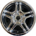 17" MERCEDES C-CLASS 05 203 Type; C55 Sdn 17x8.5 rear Original OEM Wheel Rim - Front View